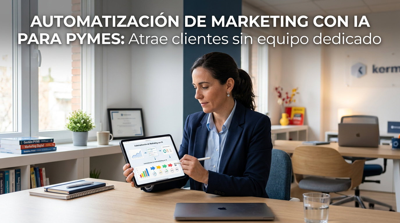 Automatización de Marketing con IA para PYMES: Atrae Clientes sin Equipo Dedicado en 2026