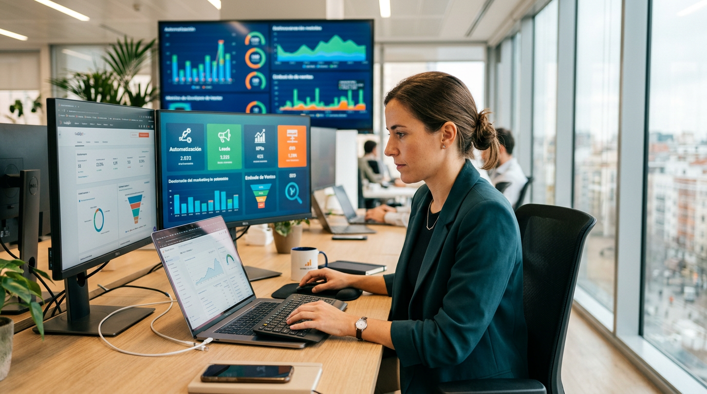 Automatización de Marketing para Emprendedores en España: Escala tu Negocio sin Esfuerzo en 2026