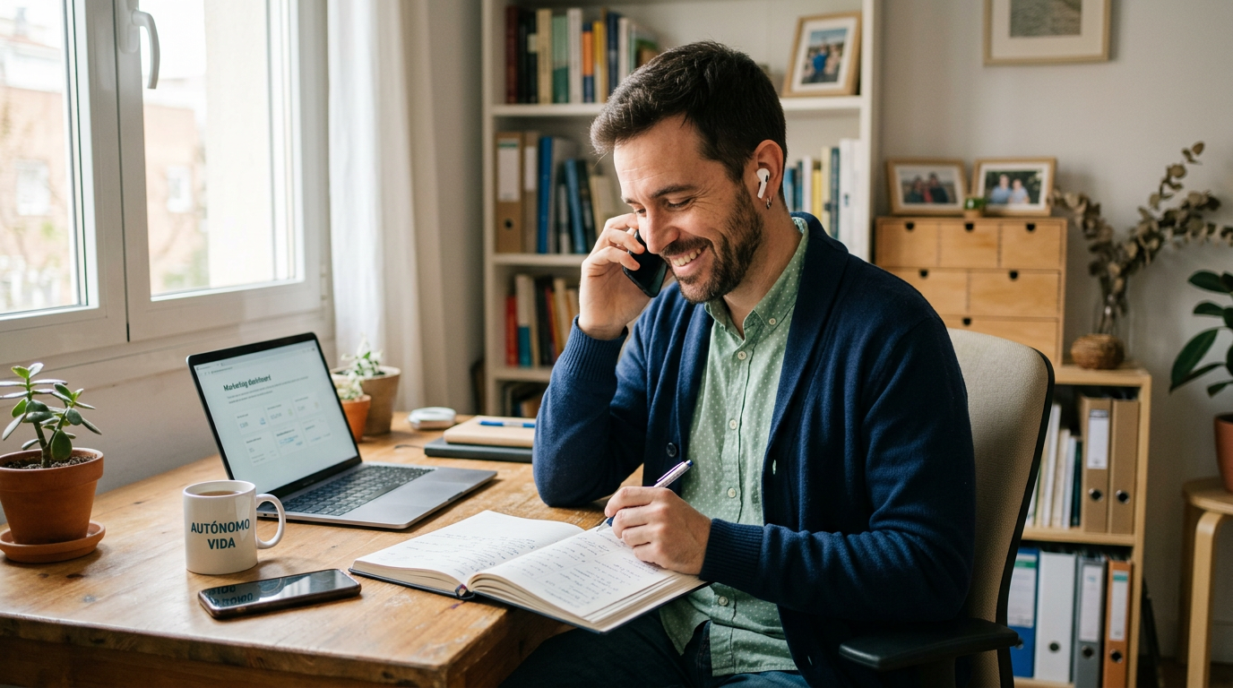 Marketing automático autónomos: Tu equipo IA por 10€/mes